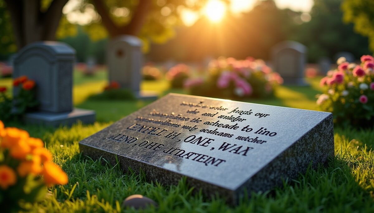 Pourquoi choisir des plaques funéraires personnalisées pour rendre hommage à vos proches disparus